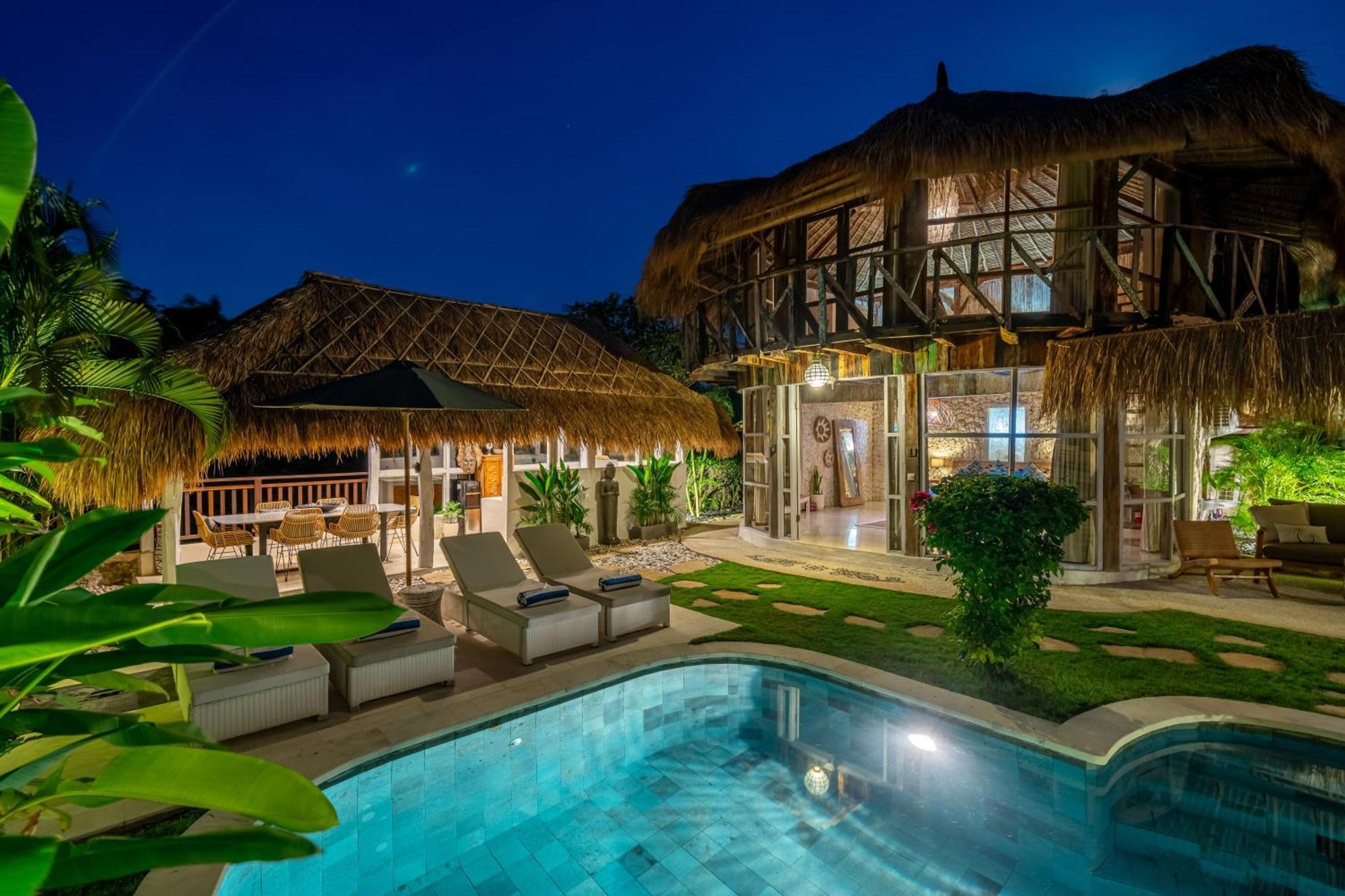 Balangan Beach Villa Idaman Bungalows Jimbaran Exterior foto
