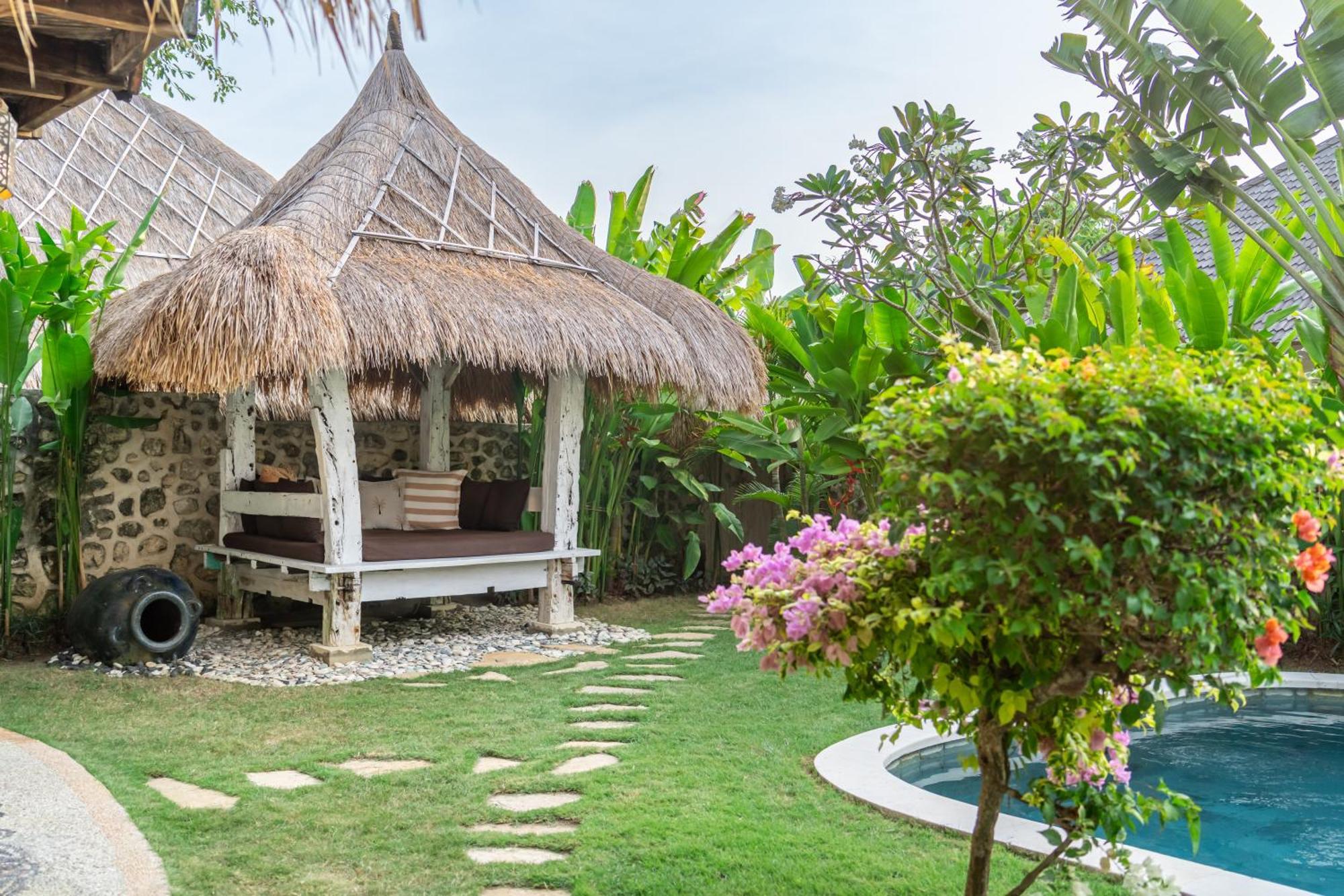 Balangan Beach Villa Idaman Bungalows Jimbaran Exterior foto