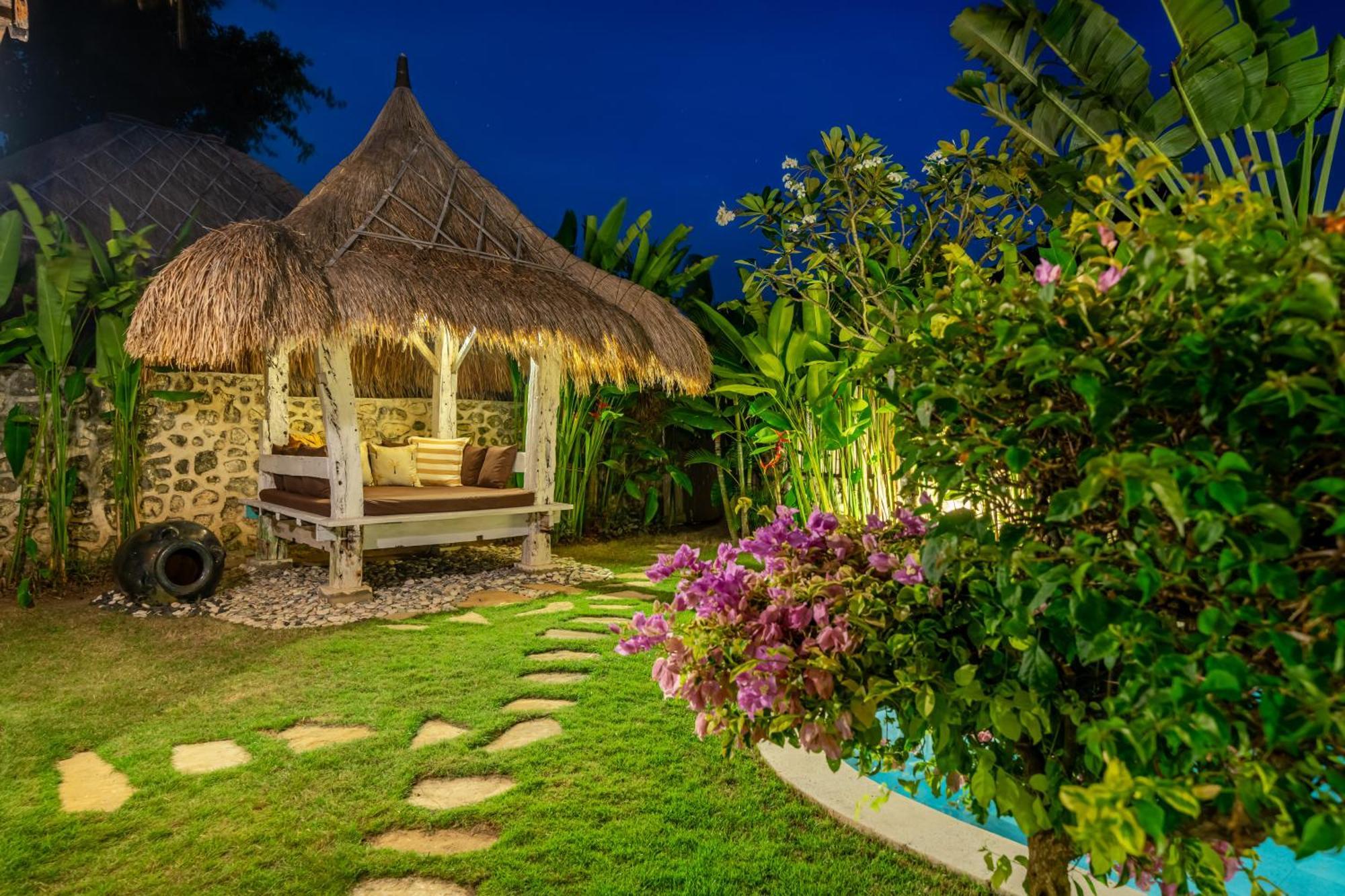 Balangan Beach Villa Idaman Bungalows Jimbaran Exterior foto